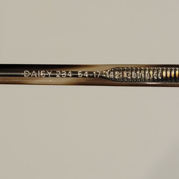 Warby Parker Daisy 234 Eyeglasses Frames Unisex Tortoise Brown 54-17-142 - Picture 5 of 9